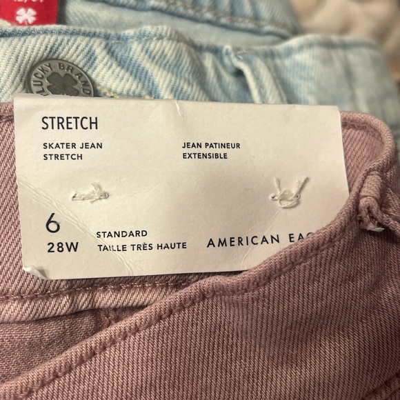 American Eagle Pink Skater Jeans - Picture 3 of 5